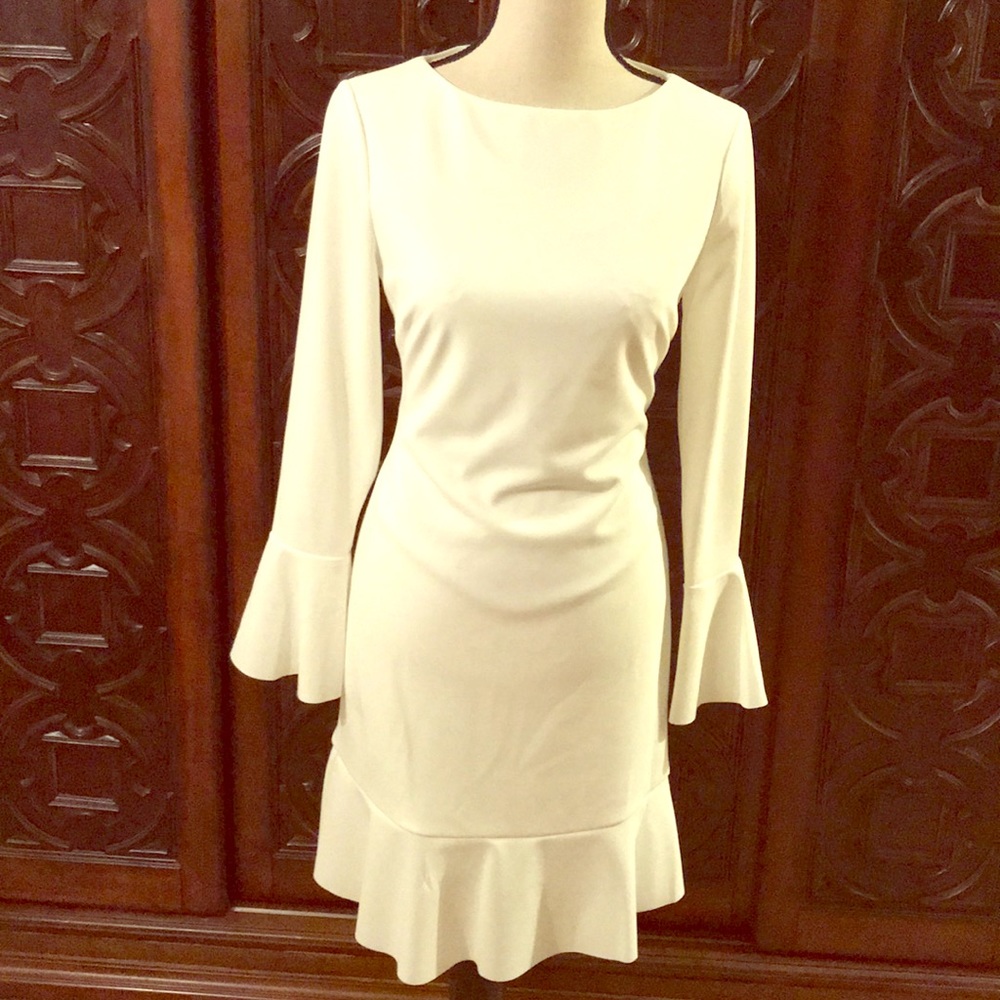 LRL Chic Cream Dress 👗